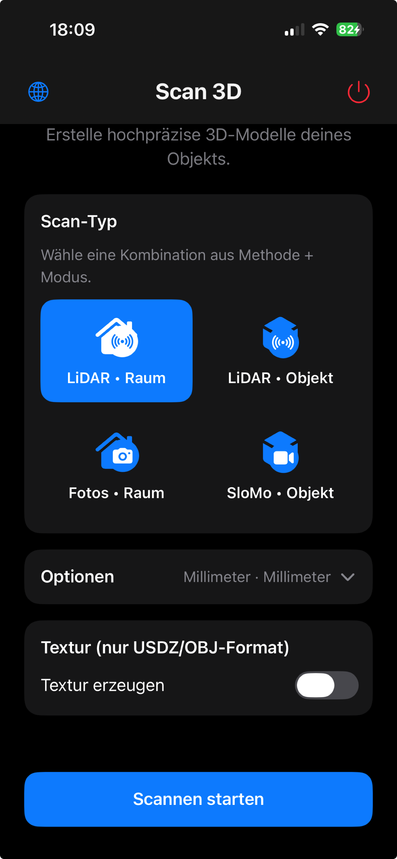 3d scanning iphone app